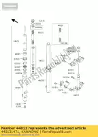 440131471, Kawasaki, forcella-tubo interna kawasaki kx 65, Nuovo