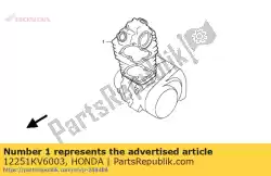 Aqui você pode pedir o junta, cabeça do cilindro em Honda , com o número da peça 12251KV6003: