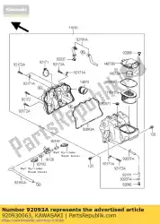 Here you can order the seal zr1000b7f from Kawasaki, with part number 920930063: