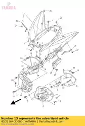 Here you can order the stay 2 from Yamaha, with part number 4D32164G0000: