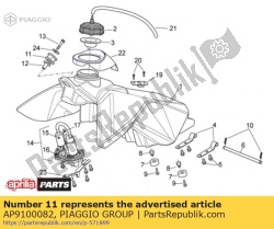 Aprilia AP9100082, Dryf, OEM: Aprilia AP9100082