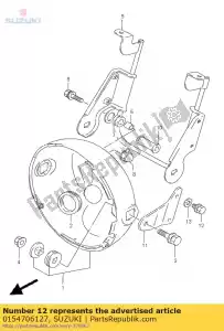 suzuki 0154706127 parafuso - Lado inferior