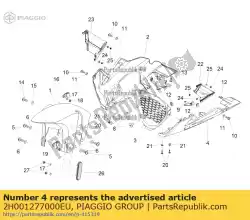 Here you can order the lh lower fairing. Grey from Piaggio Group, with part number 2H001277000EU: