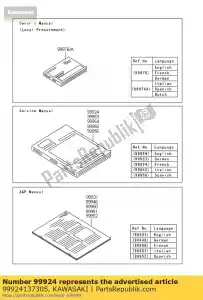 Kawasaki 99924137305 manuale di servizio, vn900cbf - Il fondo