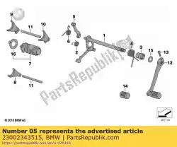 Here you can order the lever from BMW, with part number 23002343515: