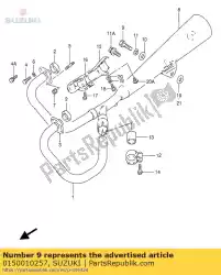 Qui puoi ordinare bullone da Suzuki , con numero parte 0150010257: