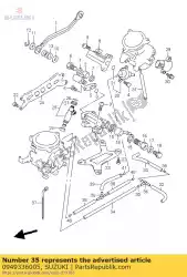Tutaj możesz zamówić strumie? Od Suzuki , z numerem części 0949336005: