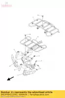 5NDF48421000, Yamaha, support, arrière yamaha yfm 400 450 2003 2004 2005 2006 2007 2008 2009 2010 2011 2012 2013 2014 2015, Nouveau