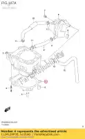 1124129F00, Suzuki, joint, cylindre suzuki dr z400e drz400e 400 , Nouveau