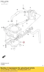 Tutaj możesz zamówić uszczelka, cylinder od Suzuki , z numerem części 1124129F00: