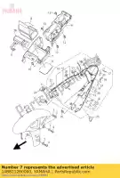 14B8212B0000, Yamaha, doos, batterij 1 yamaha yzf r 1000 2009 2010 2011 2012 2013 2014, Nieuw