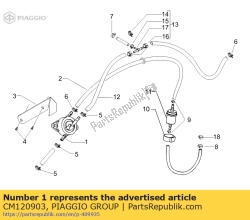 Aprilia CM120903, Benzinpumpe, OEM: Aprilia CM120903