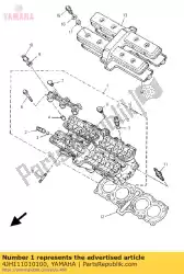 Here you can order the cylinder head assy from Yamaha, with part number 4JH111010100: