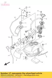 Aqui você pode pedir o capa, enchimento em Yamaha , com o número da peça 4B52414A0000: