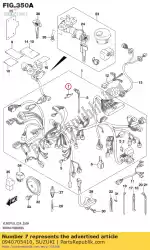 Here you can order the clamp from Suzuki, with part number 0940705410: