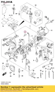 suzuki 0940705410 zacisk - Dół