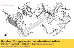 Tutaj możesz zamówić w??, obej? Cie termostatu od Honda , z numerem części 19507MEW920: