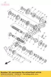 borgring (1ar) van Yamaha, met onderdeel nummer 990092040000, bestel je hier online: