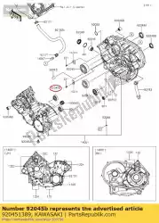 Aqui você pode pedir o rolamento-ball kvf650-a1 em Kawasaki , com o número da peça 920451389: