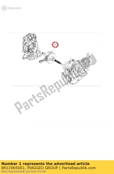 Aprilia 8411965001, Krukas cpl., OEM: Aprilia 8411965001