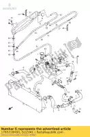 1785218H00, Suzuki, hose,radiator o suzuki gsf bandit su a gsx  fua sua s fu f sa fa u ua gsf1250nsnasa gsf650nsnasa gsx650f gsf1250nassa gsx650fa gsf1250sa gsf1250a gsf650sasa 650 1250 , New