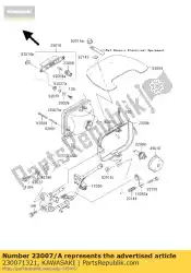 lens-comp, hoofdlamp van Kawasaki, met onderdeel nummer 230071321, bestel je hier online: