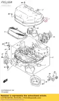 1374635F00, Suzuki, gasket,cap suzuki  gsx r 600 750 1000 2000 2001 2002 2003 2004 2017 2018, New