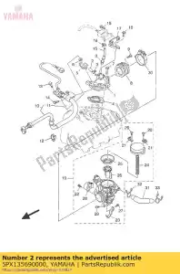 yamaha 5PX135690000 plug, blind - Bottom side