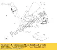 2D000257, Piaggio Group, Knipperlicht l aprilia ksua0 rsv rsv4 1100 racing factory abs zd4ke000 zd4kea00 zd4kea00, zd4kewa zd4keb00 zd4keu zd4keua1 zd4ky zd4rkl00zd4rkl01 660 1000 1100 2015 2016 2017 2018 2019 2020 2021 2022, Nieuw