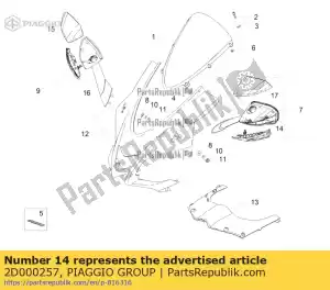 Piaggio Group 2D000257 kierunkowskaz l - Dół