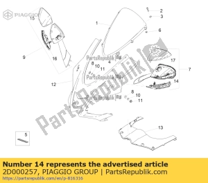 aprilia 2D000257 kierunkowskaz l - Dół