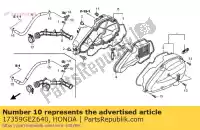 17359GEZ640, Honda, joint, breather tube honda nps zoomer  nps50 50 , New