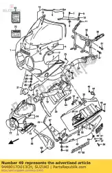 Aqui você pode pedir o capota, sob l em Suzuki , com o número da peça 9448017D013CH: