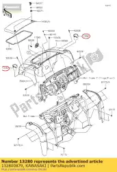 Qui puoi ordinare 01 titolare da Kawasaki , con numero parte 132800879: