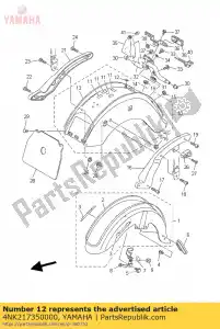 yamaha 4NK217350000 selo 2 - Lado inferior