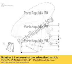 Aqui você pode pedir o dobradiça de sela em Piaggio Group , com o número da peça 856465: