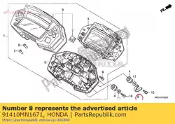 Aquí puede pedir clip, 2x70 de Honda , con el número de pieza 91410MN1671: