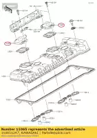 110651247, Kawasaki, czapka zx636-b1h kawasaki  gtr tr z zx zzr 600 750 800 1000 1400 2003 2004 2005 2006 2007 2008 2009 2010 2011 2012 2013 2014 2015 2016 2017 2018 2019 2020 2021, Nowy