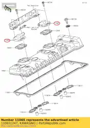 Here you can order the cap zx636-b1h from Kawasaki, with part number 110651247: