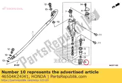 Tutaj możesz zamówić przegub, dr?? Ek hamulcowy od Honda , z numerem części 46504KZ4J41: