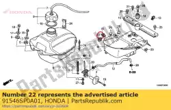 Tutaj możesz zamówić zacisk 18,5 mm od Honda , z numerem części 91546SP0A01: