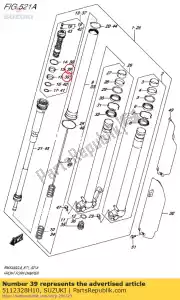 Suzuki 5112328H10 arbusto - Lado inferior