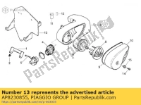 AP8230855, Aprilia, support supérieur de boîte à air, Utilisé