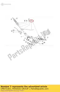 Piaggio Group CM073301 transmission - Bottom side