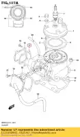 1123302B42, Suzuki, gasket,cylinder suzuki rm  l rm80 rm85 sw lw rm85l 85 80 , New