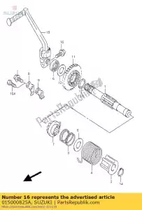 suzuki 015000825A boulon - La partie au fond