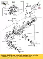 130480004, Kawasaki, amortisseur à came zg1400a8f kawasaki  gtr tr 1400 2008 2009 2010 2011 2012 2013 2014 2015 2016 2017, Nouveau