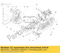 B016762, Piaggio Group, ?ruba z ko?nierzem m6x65     , Nowy