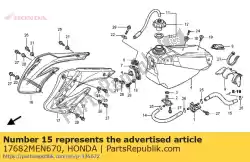 Here you can order the tube b, fuel from Honda, with part number 17682MEN670: