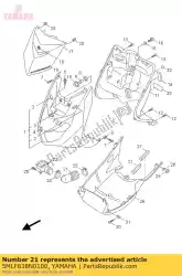 Aquí puede pedir conducto 1 de Yamaha , con el número de pieza 5MLF838N0100: